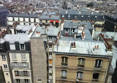 Photo des toits de paris la parisienne de ramonage